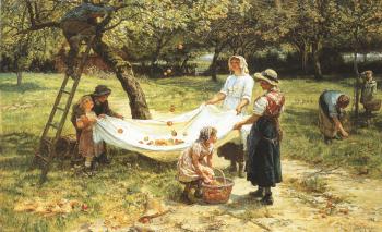 Frederick Morgan : An Apple gathering